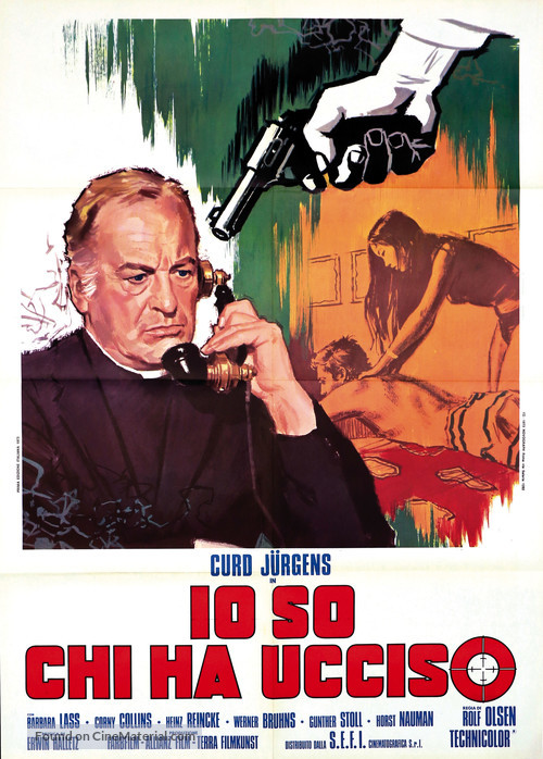 Der Pfarrer von St. Pauli - Italian Movie Poster