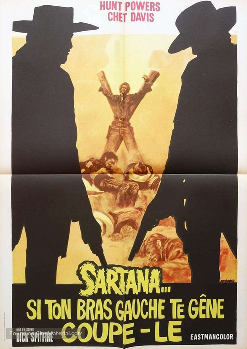 Arrivano Django e Sartana... &egrave; la fine - French Movie Poster