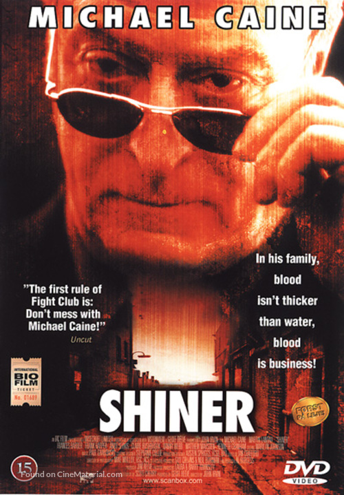 Shiner - Danish DVD movie cover