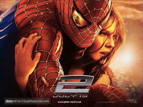 Spider-Man 2 - British Movie Poster