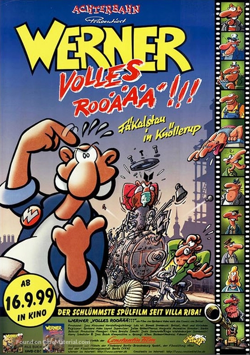 Werner - Volles Roo&auml;&auml;&auml;!!! - German Movie Poster