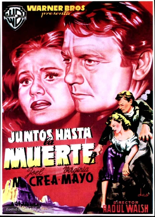 Colorado Territory - Spanish Movie Poster