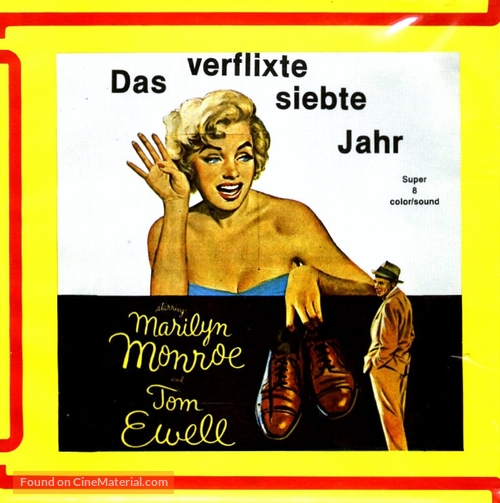 The Seven Year Itch - German Movie Cover