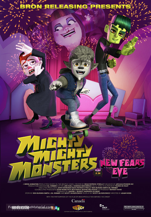 Mighty Mighty Monsters in New Fears Eve - Canadian Movie Poster