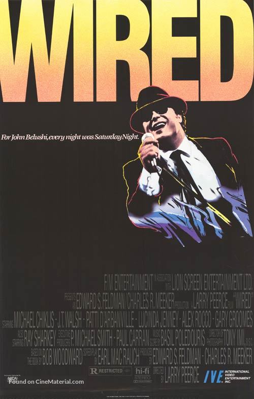 Wired - VHS movie cover