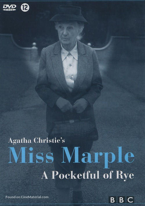 Agatha Christie&#039;s Miss Marple: A Pocket Full of Rye - Dutch DVD movie cover