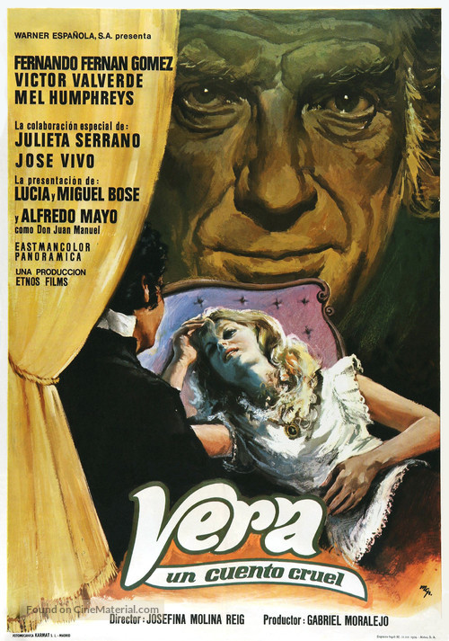 Vera, un cuento cruel - Spanish Movie Poster