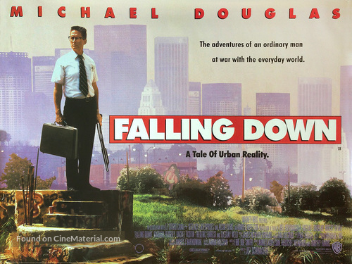 Falling Down - British Movie Poster