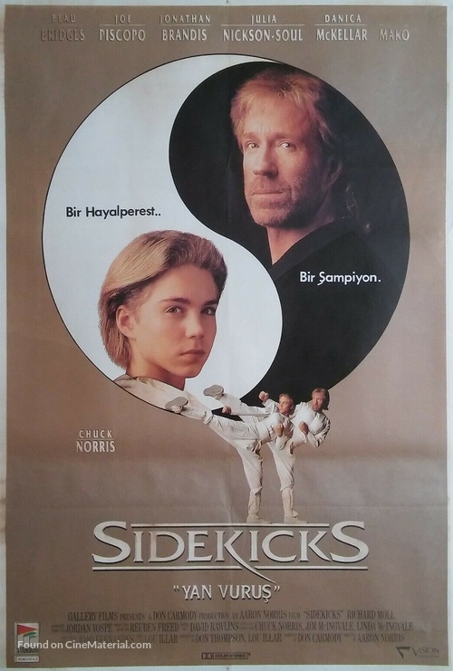 Sidekicks - Turkish Movie Poster