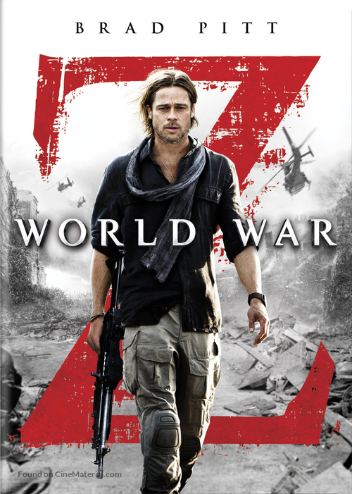 World War Z - DVD movie cover
