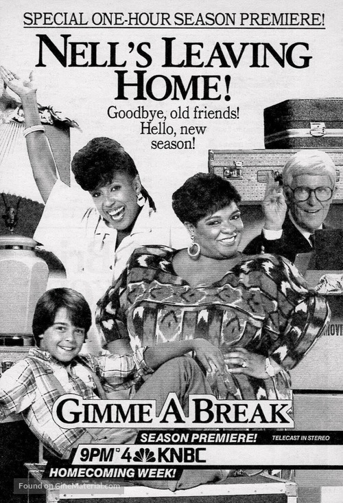 &quot;Gimme a Break!&quot; - poster