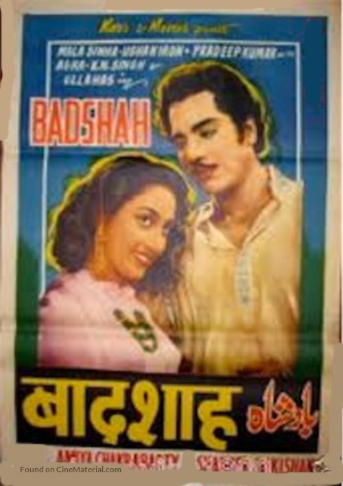 Badshah - Indian Movie Poster