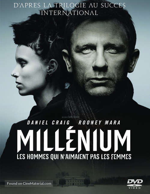 The Girl with the Dragon Tattoo - French DVD movie cover