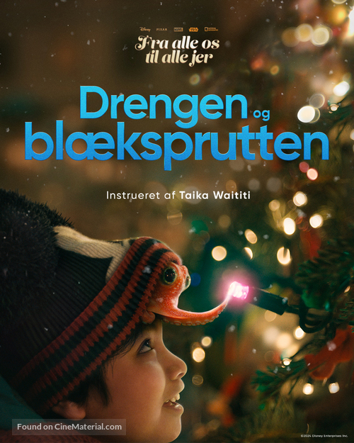 The Boy &amp; the Octopus - Danish Movie Poster