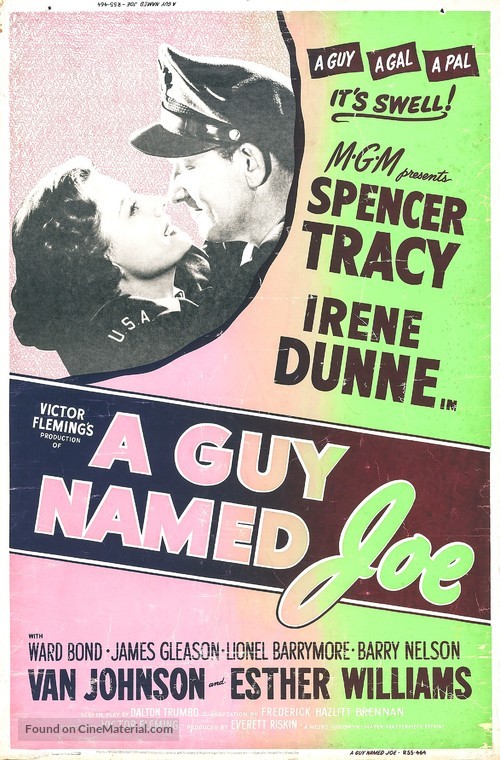 A Guy Named Joe - Re-release movie poster