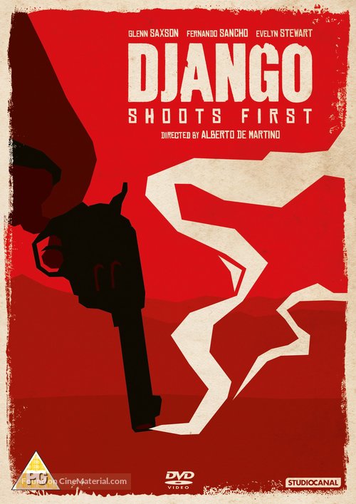 Django spara per primo - British DVD movie cover