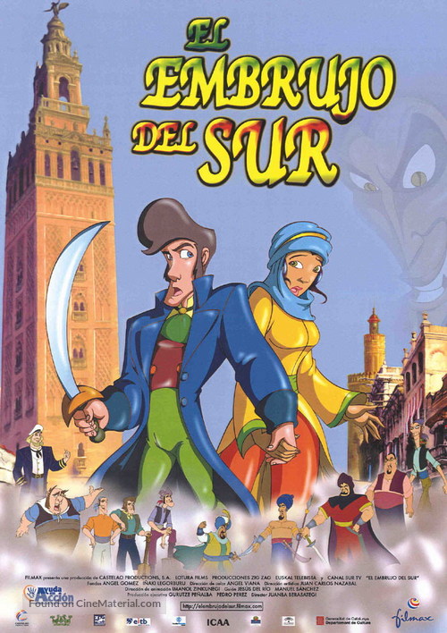 El embrujo del Sur - Spanish Movie Poster