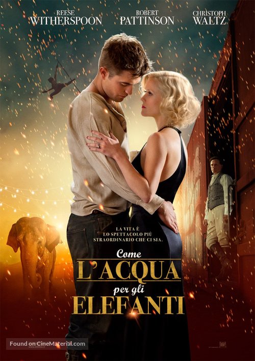 Water for Elephants - Italian Movie Poster