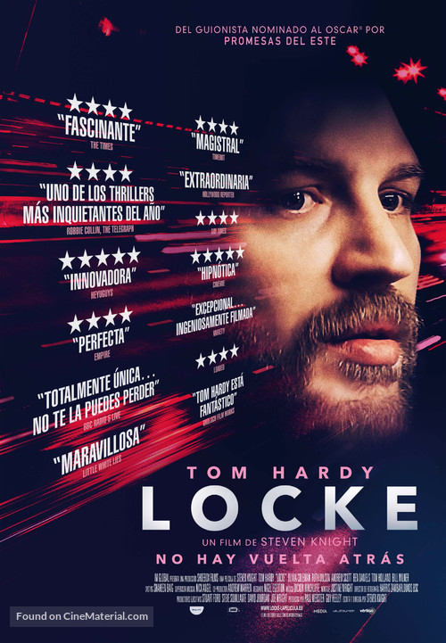 Locke - Spanish Movie Poster