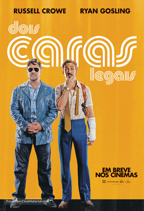 The Nice Guys - Brazilian Movie Poster