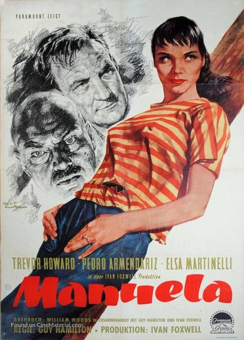 Manuela - German Movie Poster