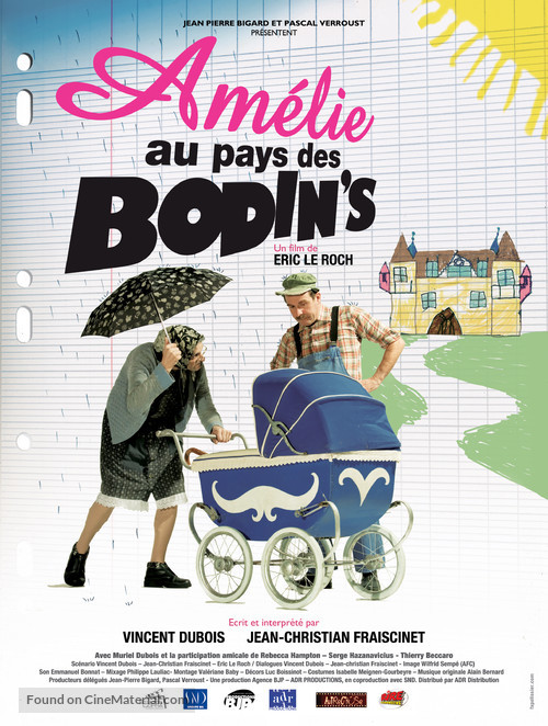 Am&eacute;lie au pays des Bodin&#039;s - French Movie Poster