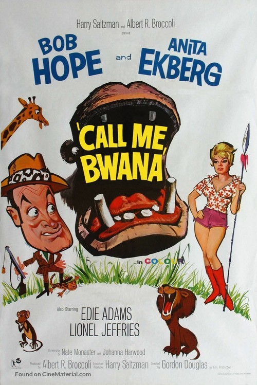 Call Me Bwana - Movie Poster