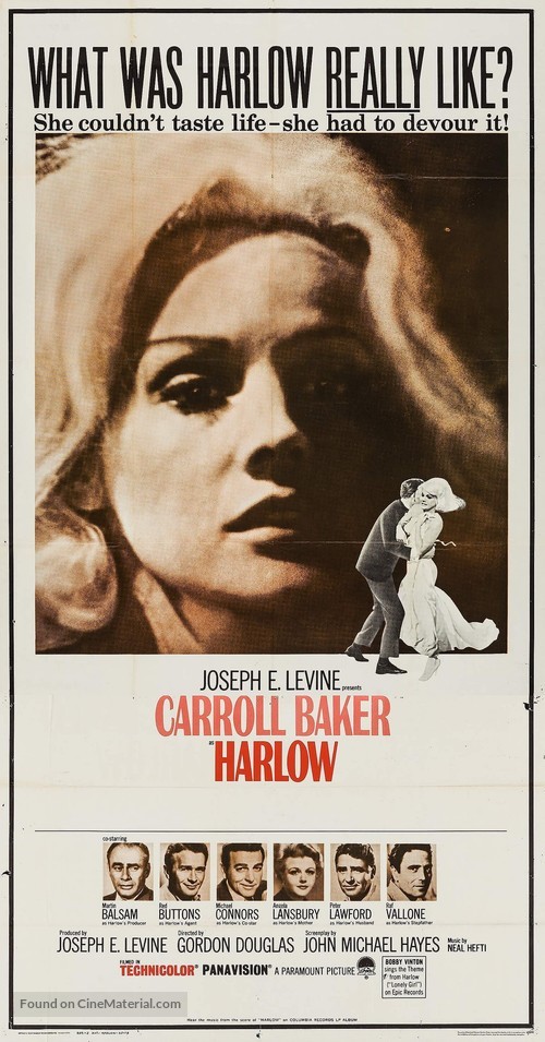 Harlow - Movie Poster