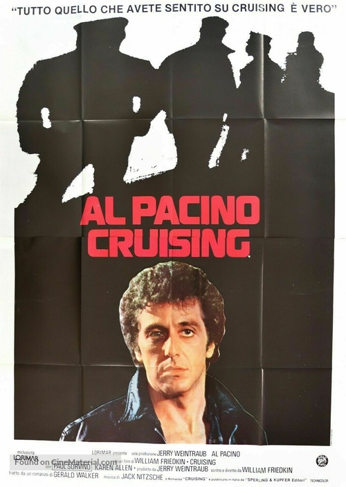 Cruising - Italian Movie Poster