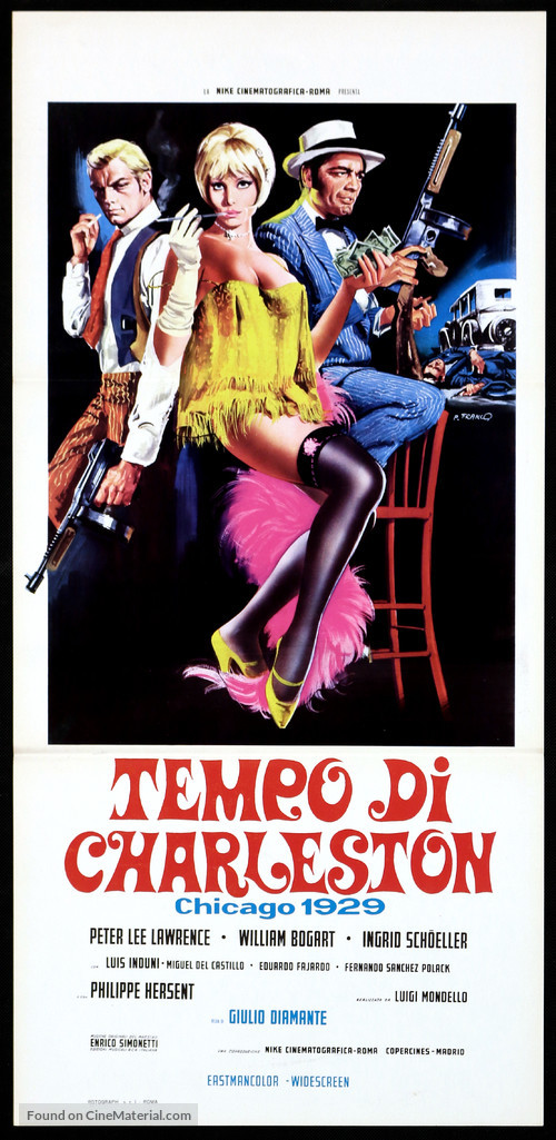 Tiempos de Chicago - Italian Movie Poster