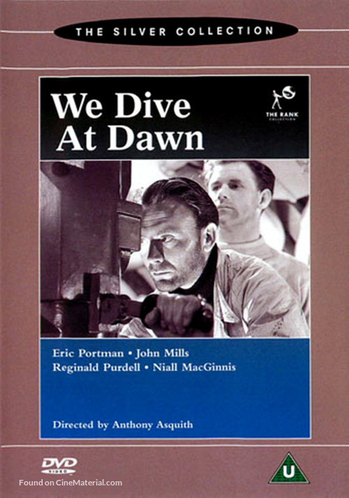 We Dive at Dawn - British Movie Cover