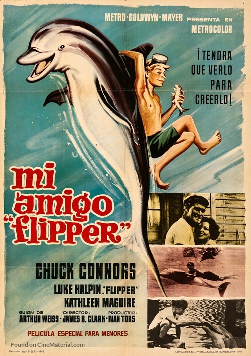 Flipper - Spanish Movie Poster