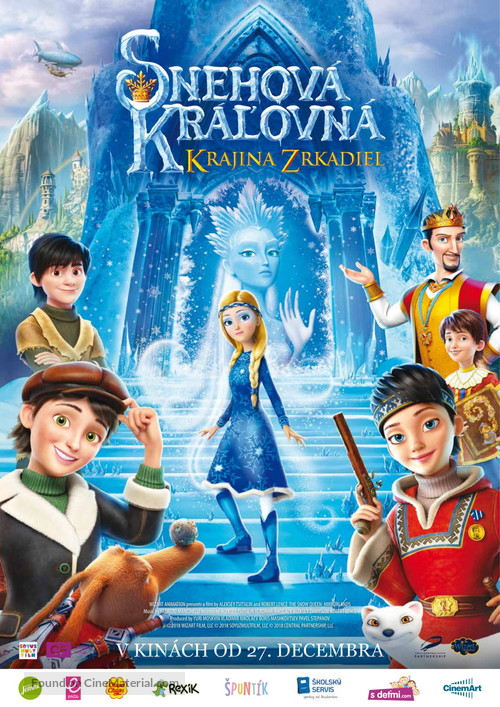 The Snow Queen: Mirrorlands - Slovak Movie Poster