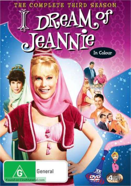 &quot;I Dream of Jeannie&quot; - Australian DVD movie cover