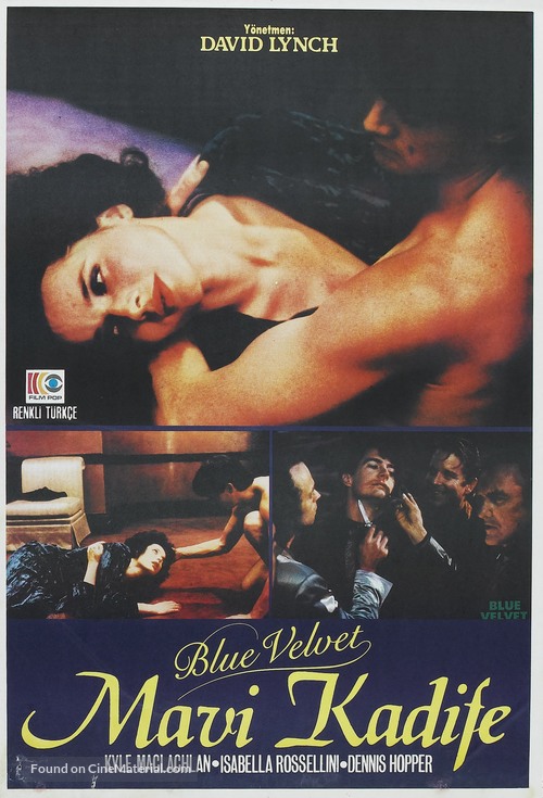 Blue Velvet - Turkish Movie Poster
