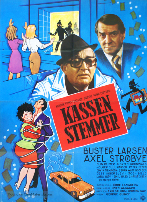 Kassen stemmer - Danish Movie Poster