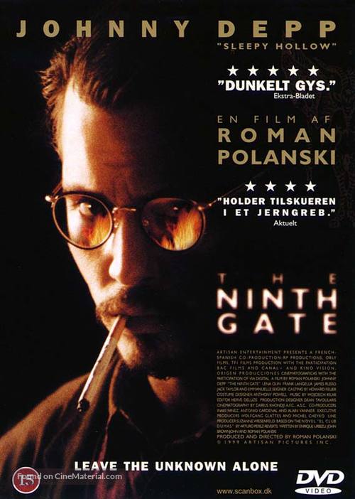 The Ninth Gate - Danish Movie Cover