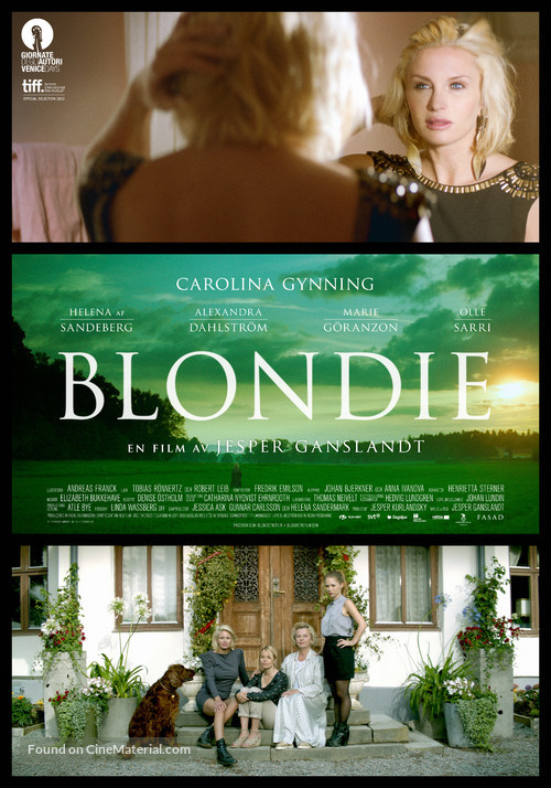 Blondie - Swedish Movie Poster