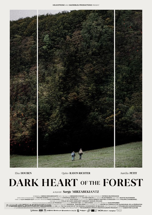 Le coeur noir des for&ecirc;ts - International Movie Poster