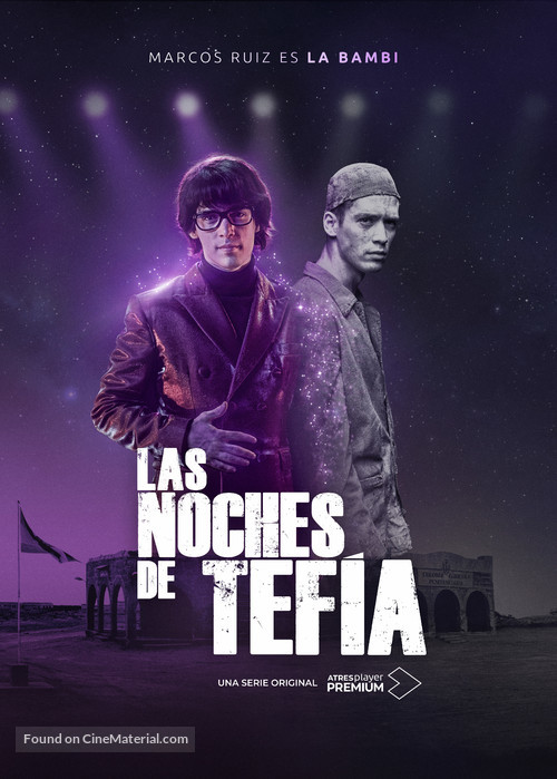 &quot;Las noches de Tef&iacute;a&quot; - Spanish Movie Poster