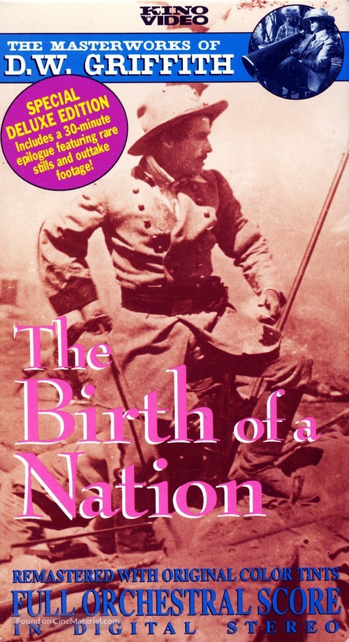 The Birth of a Nation - VHS movie cover