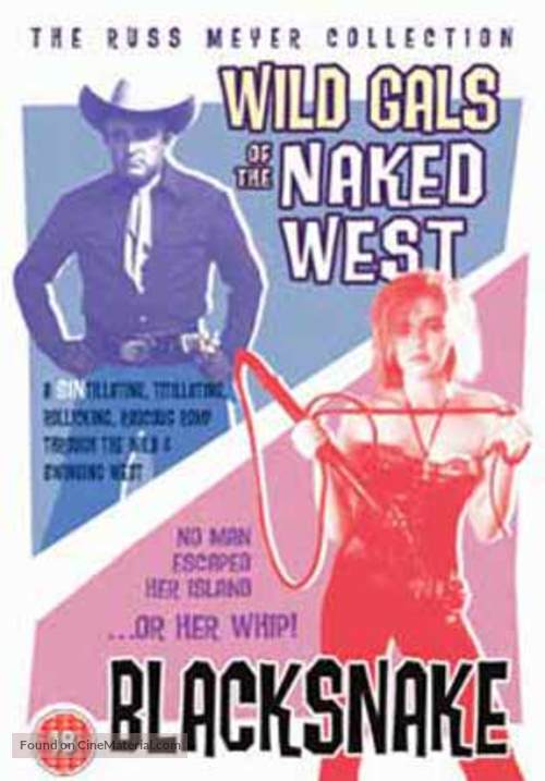 Wild Gals of the Naked West - British DVD movie cover