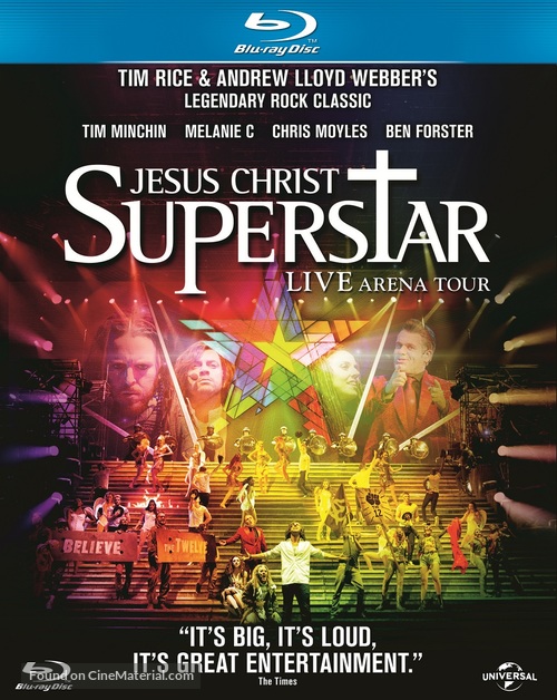 Jesus Christ Superstar - Live Arena Tour - Blu-Ray movie cover