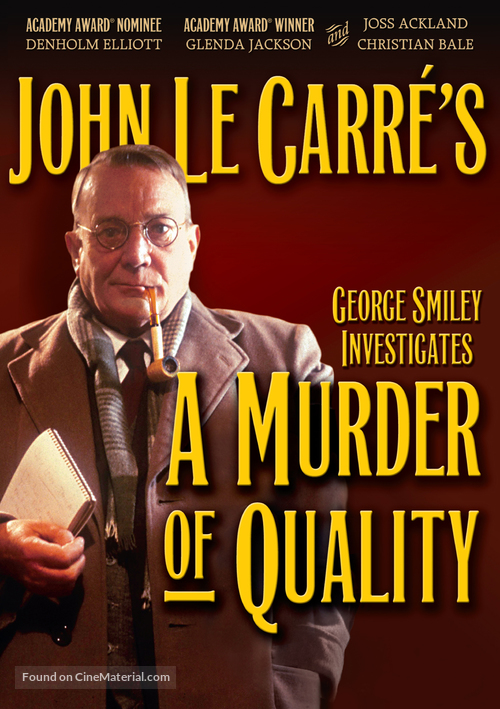 A Murder of Quality - DVD movie cover