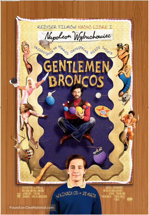 Gentlemen Broncos - Polish Movie Poster