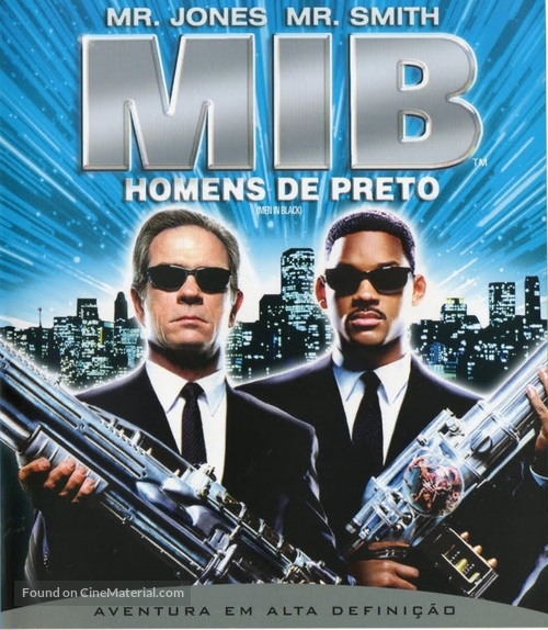 Men in Black - Brazilian Blu-Ray movie cover