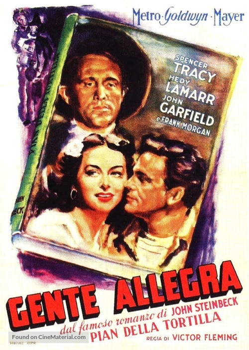 Tortilla Flat - Italian Movie Poster