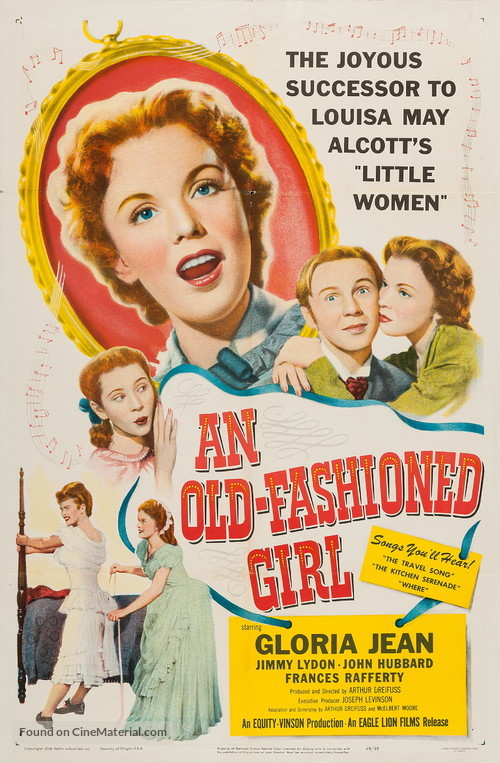 An Old-Fashioned Girl - Movie Poster