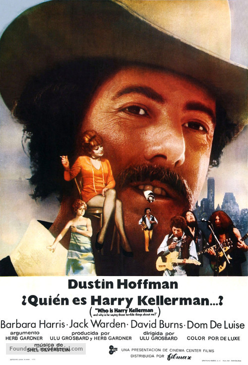 Who Is Harry Kellerman and Why Is He Saying Those Terrible Things About Me? - Spanish Movie Poster