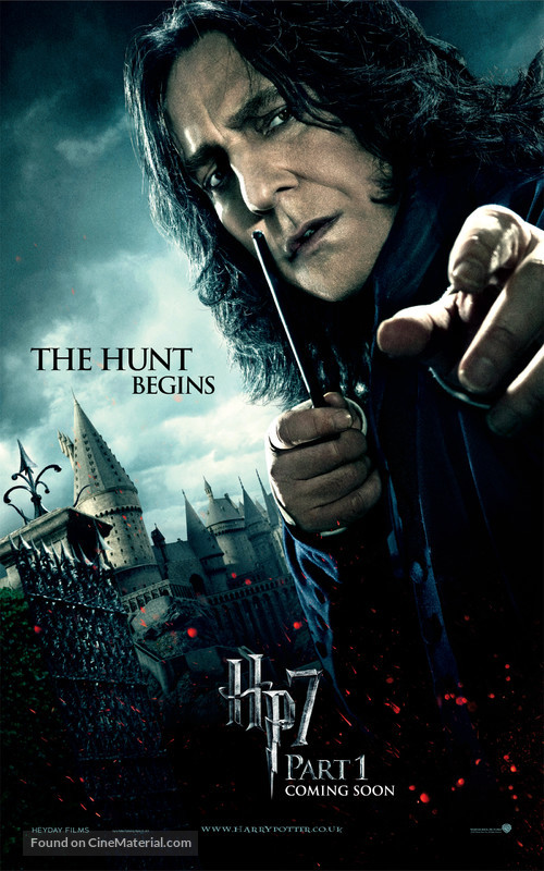 Harry Potter and the Deathly Hallows - Part 1 - British Movie Poster